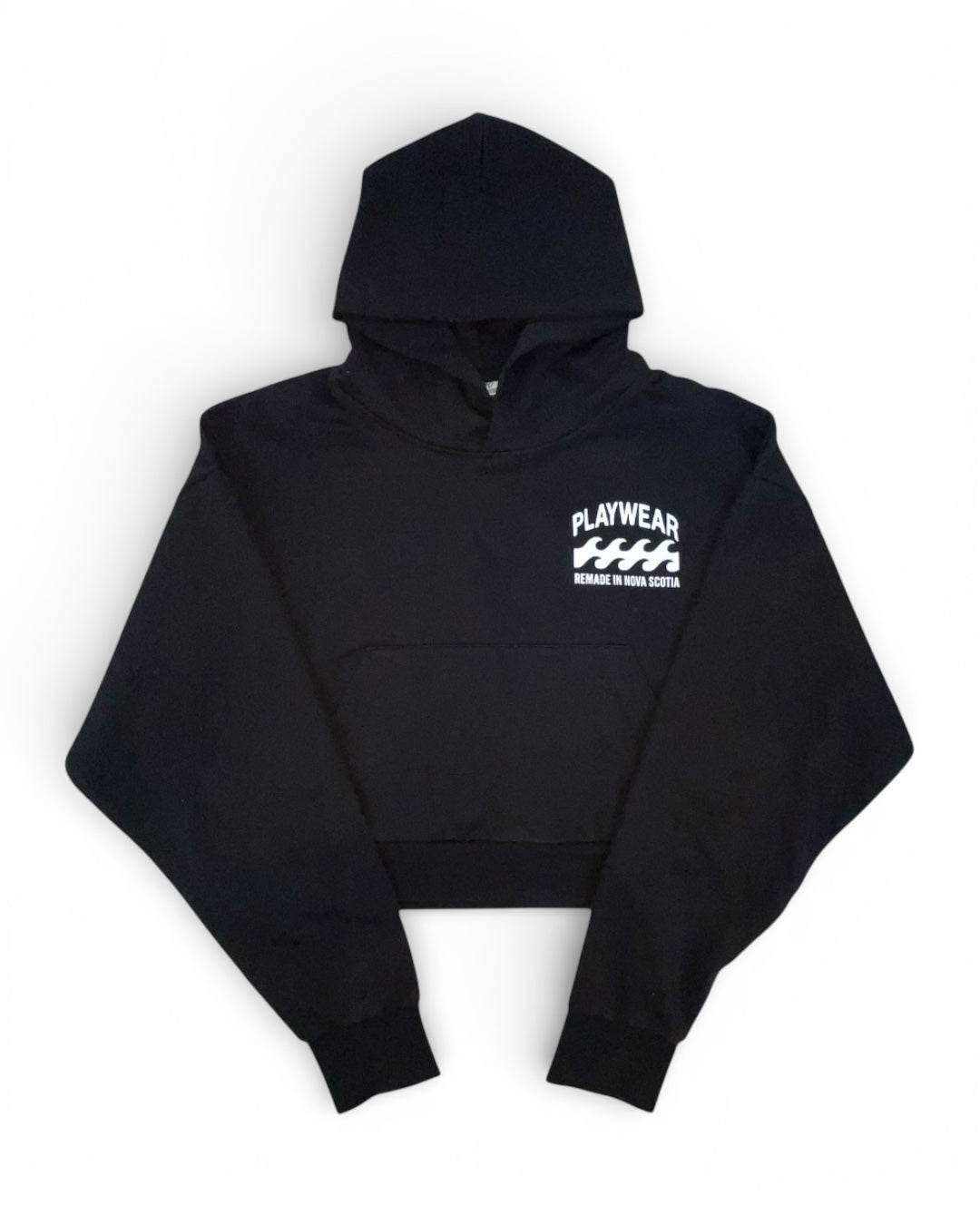 PULLOVER CROPPED HOODIES