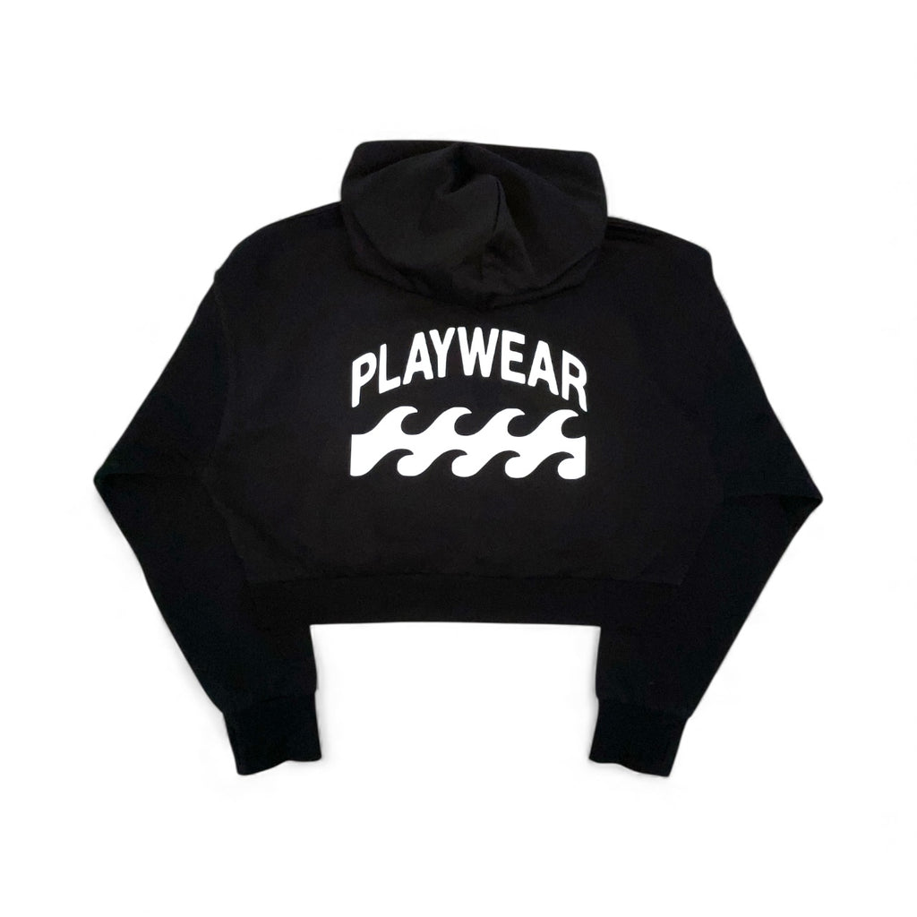 CROPPED PULLOVER HOODIE