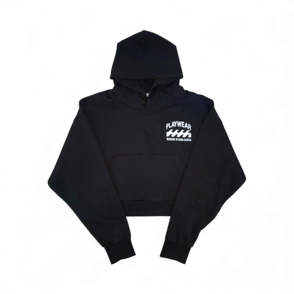 CROPPED PULLOVER HOODIE